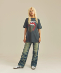 JACKROSE(ジャックローズ) |ROCK OFF/ロックオフ ウォッシュ SSTEE(MENS)