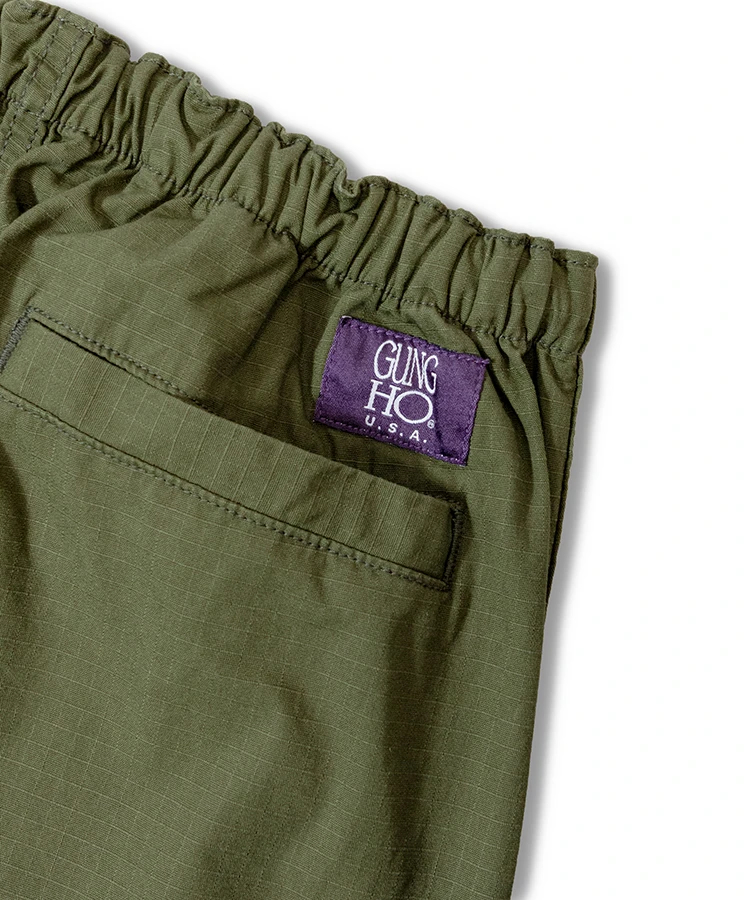 JACKROSE(ジャックローズ) |GUNG HO / ガンホー EAZY FATIGUE PANTS -RIP STOP(MENS)