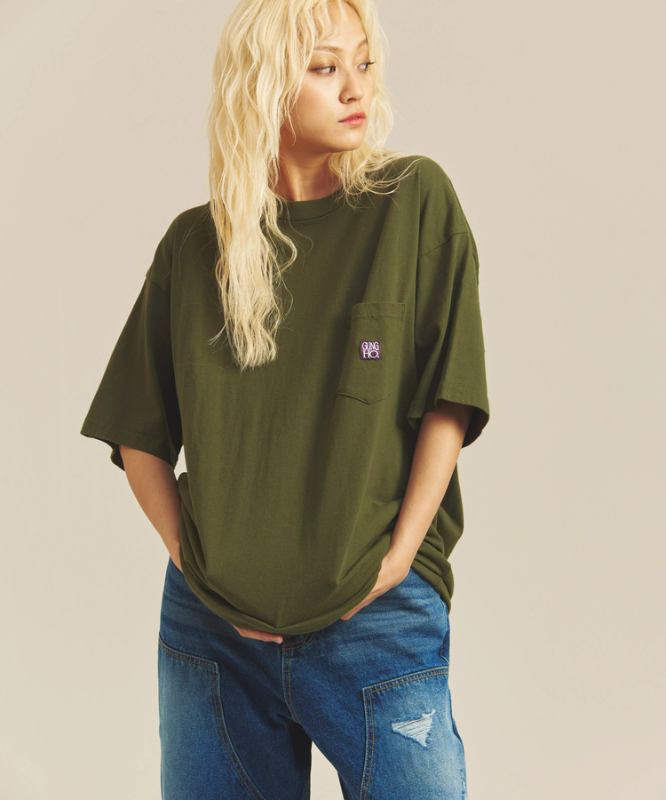 JACKROSE(ジャックローズ) |GUNG HO/ガンホー WORKERS POCKET SS TEE(MENS)