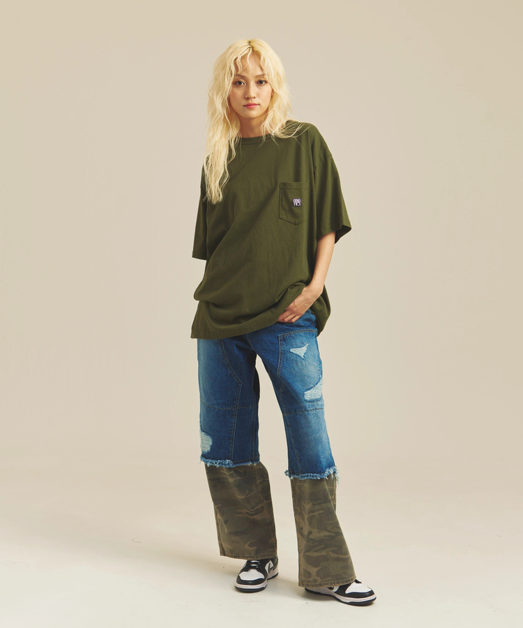 JACKROSE(ジャックローズ) |GUNG HO/ガンホー WORKERS POCKET SS TEE(MENS)
