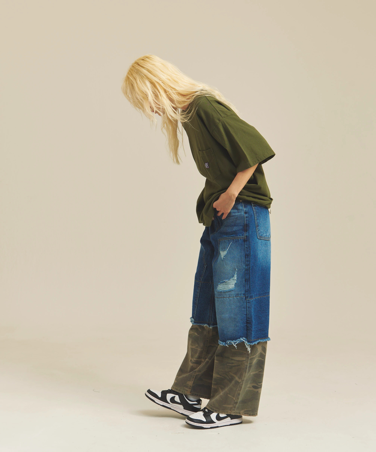JACKROSE(ジャックローズ) |GUNG HO/ガンホー WORKERS POCKET SS TEE(MENS)