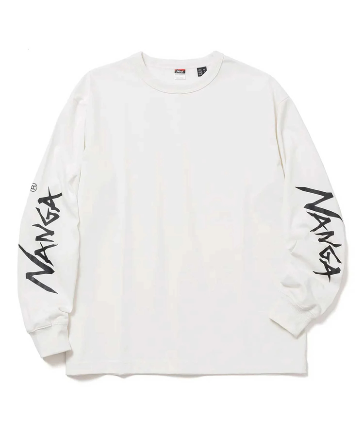 JACKROSE(ジャックローズ) |NANGA / ナンガ ECO HYBRID SLV LOGO L/S TEE (MENS)