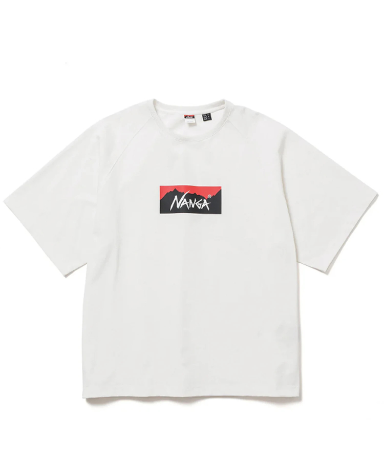 JACKROSE(ジャックローズ) |NANGA/ナンガ ECO HYBRID BOX LOGO LOOSE FIT S/S TEE (MENS)