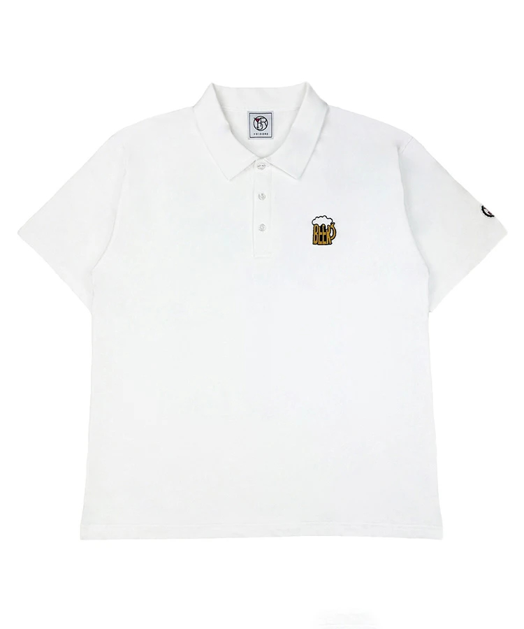 JACKROSE(ジャックローズ) |YOIDORE/酔いどれ 乾杯ビール S/Sポロシャツ(MENS)