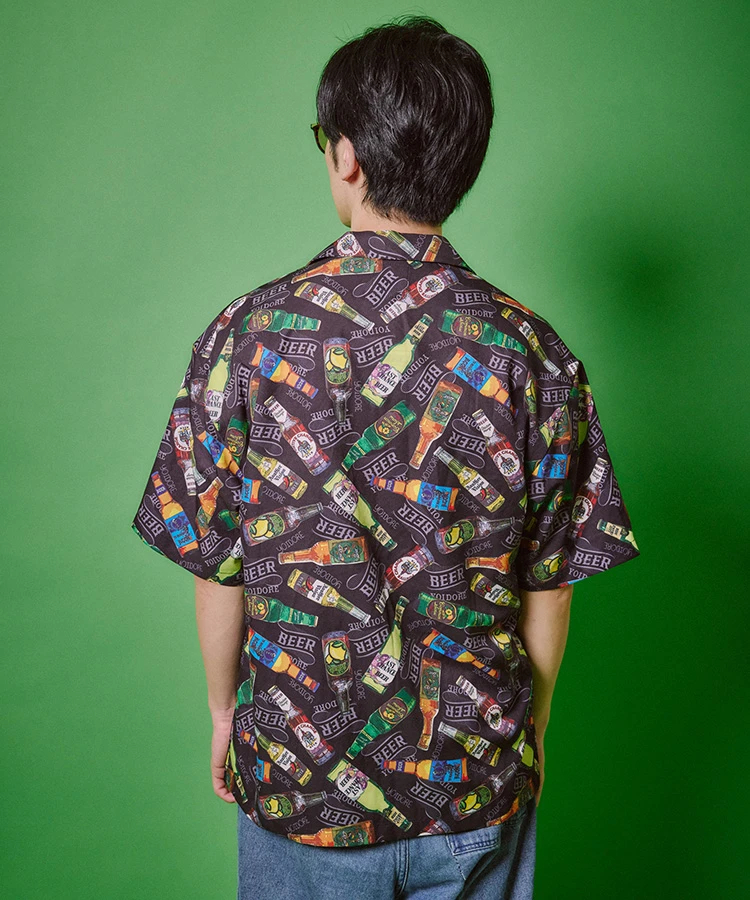 JACKROSE(ジャックローズ) |YOIDORE/酔いどれ 酒S/Sアロハシャツ(MENS)