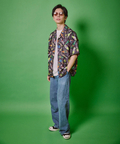 JACKROSE(ジャックローズ) |YOIDORE/酔いどれ 酒S/Sアロハシャツ(MENS)