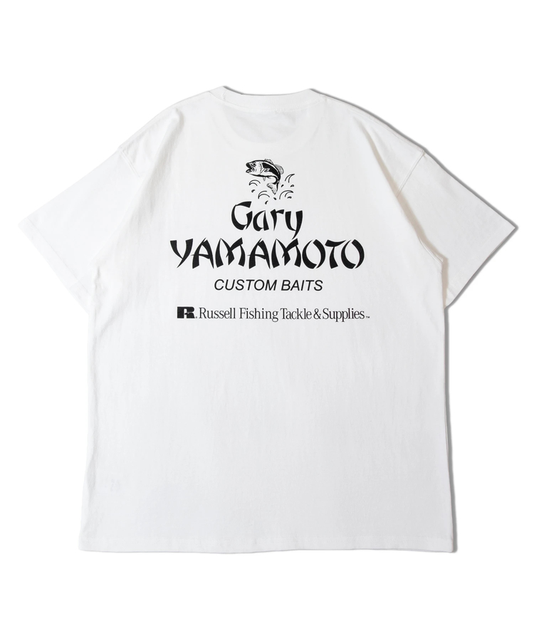 JACKROSE(ジャックローズ) |Russell×Gary YAMAMOTO/ラッセル×ゲーリーヤマモト BACK LOGO HEAVY COTTON JERSEY S/S T(MENS)