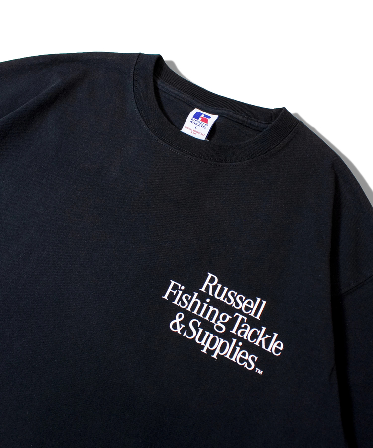 JACKROSE(ジャックローズ) |Russell×Gary YAMAMOTO/ラッセル×ゲーリーヤマモト BACK LOGO HEAVY COTTON JERSEY S/S T(MENS)