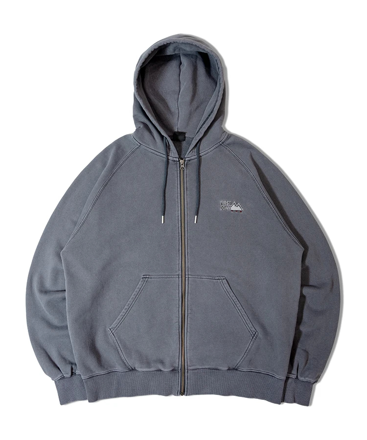 JACKROSE(ジャックローズ) |FIRST DOWN/ファーストダウン LOGO HOODED ZIP SWEAT(MENS)