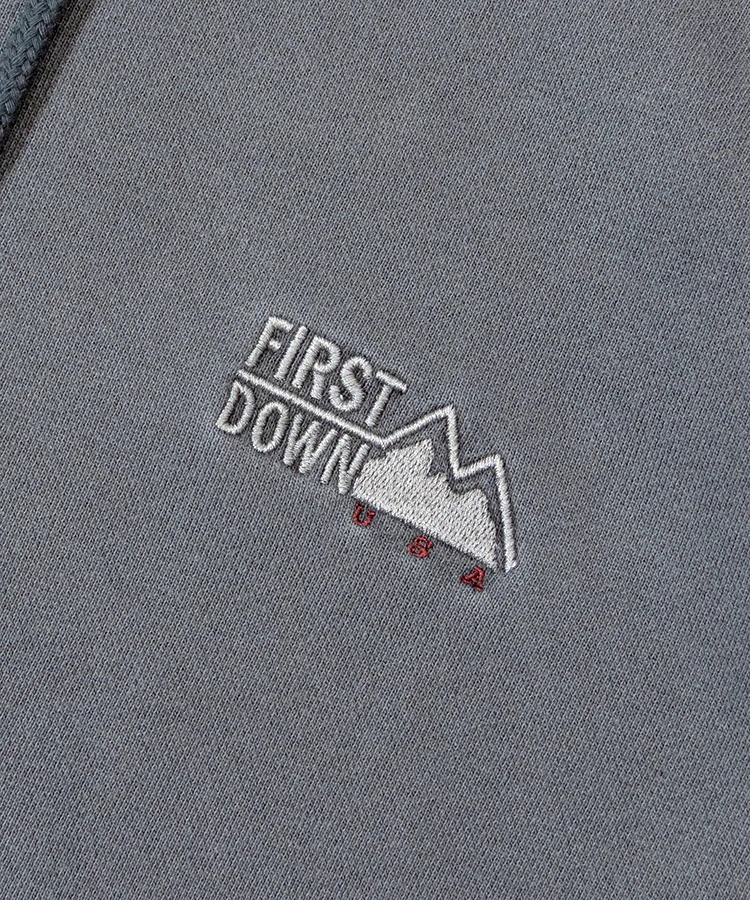 JACKROSE(ジャックローズ) |FIRST DOWN/ファーストダウン LOGO HOODED ZIP SWEAT(MENS)