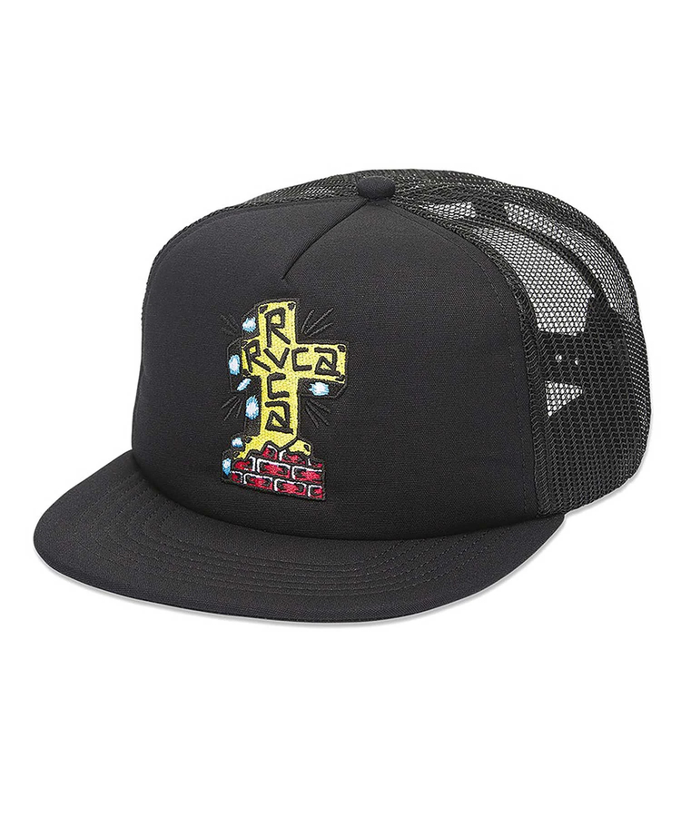 JACKROSE(ジャックローズ) |RVCA/ルーカ BARBACROSS FOAMY TRUCKER キャップ