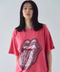 JACKROSE(ジャックローズ) |【The Rolling Stones×JACKROSE】 Lips&Tongue ラインストーン-SSTEE(MENS)