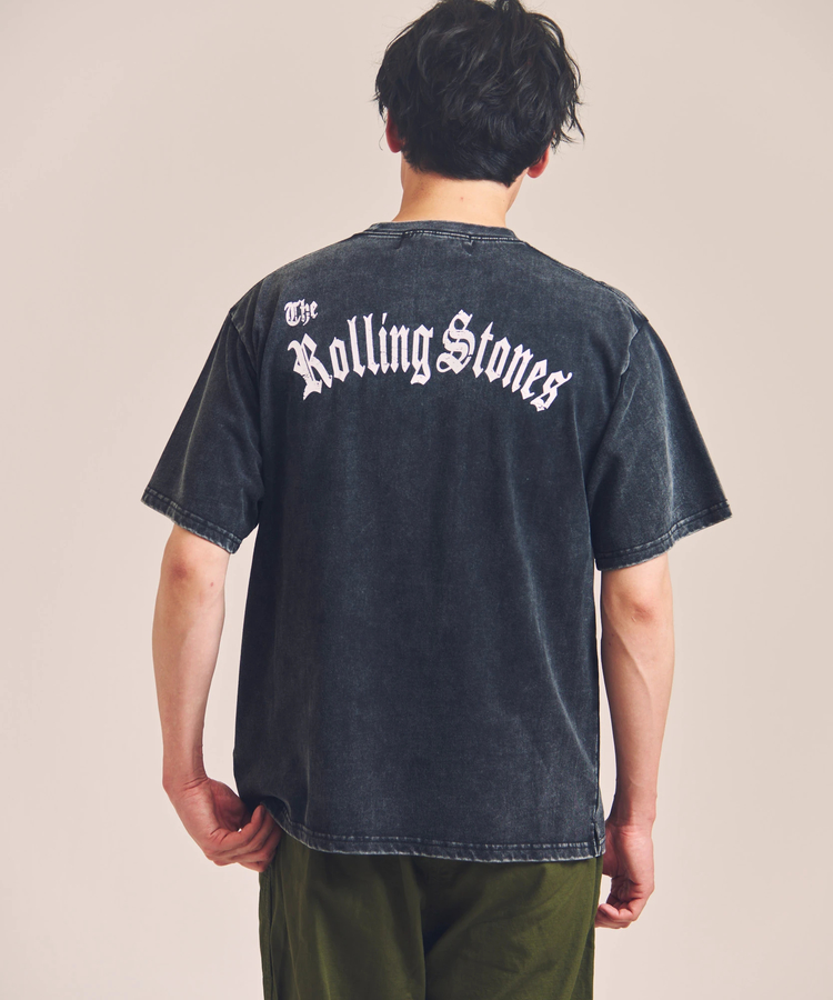 JACKROSE(ジャックローズ) |【The Rolling Stones×JACKROSE】Lips&Tongue ラインストーン-SSTEE(MENS)