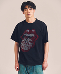 JACKROSE(ジャックローズ) |【The Rolling Stones×JACKROSE】Lips&Tongue ラインストーン-SSTEE(MENS)