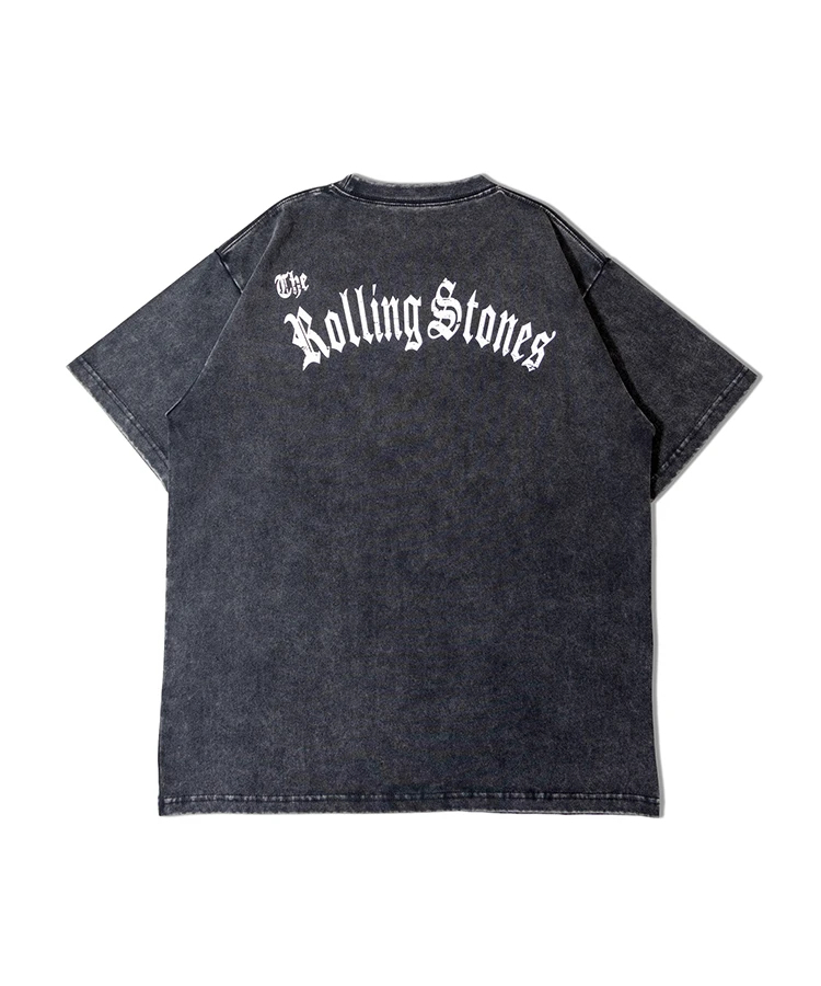 JACKROSE(ジャックローズ) |【The Rolling Stones×JACKROSE】Lips&Tongue ラインストーン-SSTEE(MENS)