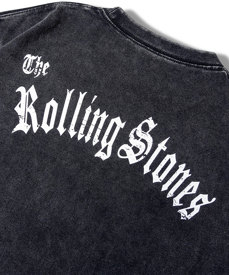 JACKROSE(ジャックローズ) |【The Rolling Stones×JACKROSE】Lips&Tongue ラインストーン-SSTEE(MENS)