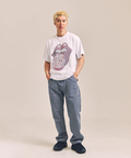 JACKROSE(ジャックローズ) |【The Rolling Stones×JACKROSE】Lips&Tongue ラインストーン-SSTEE(MENS)