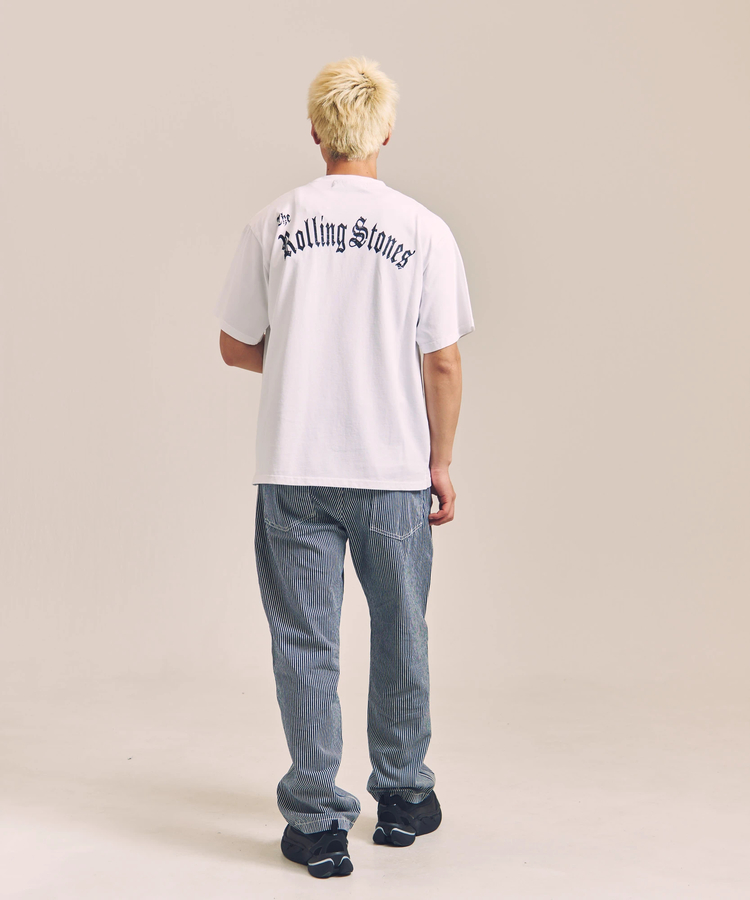 JACKROSE(ジャックローズ) |【The Rolling Stones×JACKROSE】Lips&Tongue ラインストーン-SSTEE(MENS)