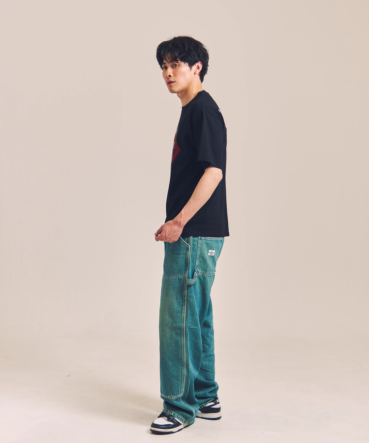JACKROSE(ジャックローズ) |【The Rolling Stones×JACKROSE】Lips&Tongue ラインストーン-SSTEE(MENS)