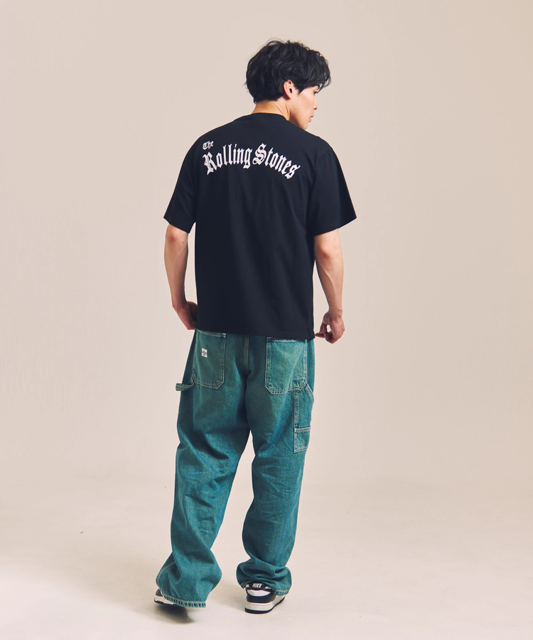JACKROSE(ジャックローズ) |【The Rolling Stones×JACKROSE】Lips&Tongue ラインストーン-SSTEE(MENS)