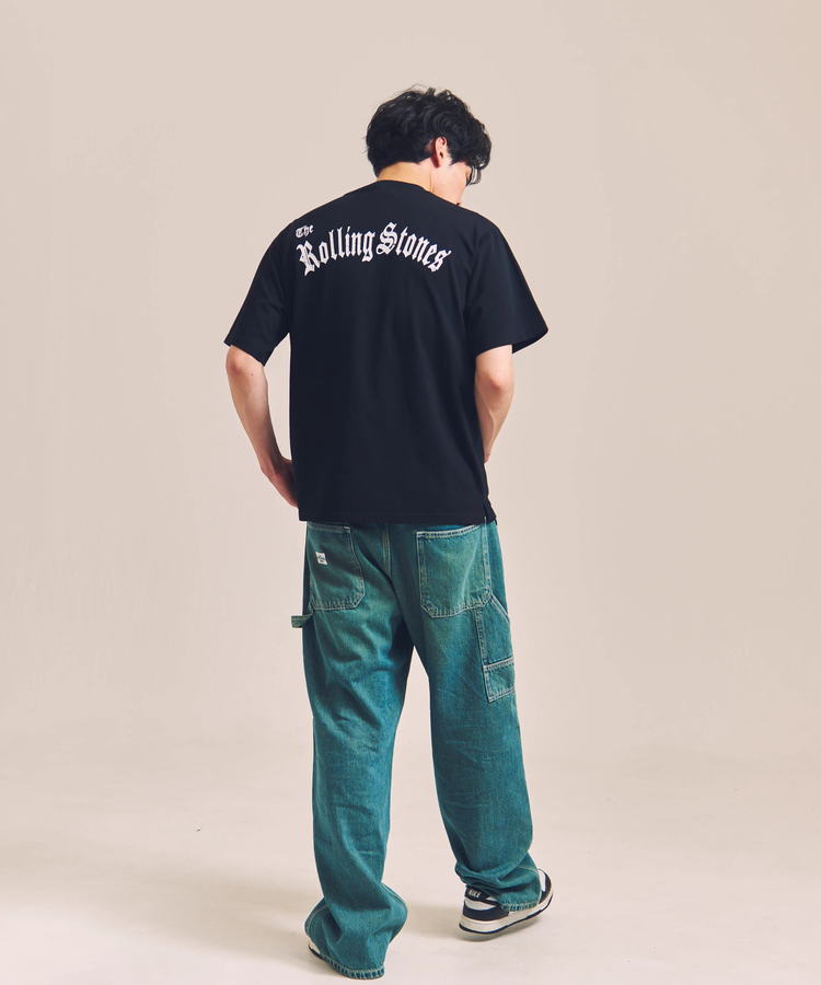 JACKROSE(ジャックローズ) |【The Rolling Stones×JACKROSE】Lips&Tongue ラインストーン-SSTEE(MENS)