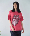 JACKROSE(ジャックローズ) |【The Rolling Stones×JACKROSE】 Lips&Tongue ラインストーン-SSTEE(MENS)