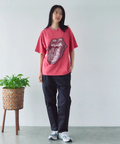 JACKROSE(ジャックローズ) |【The Rolling Stones×JACKROSE】 Lips&Tongue ラインストーン-SSTEE(MENS)