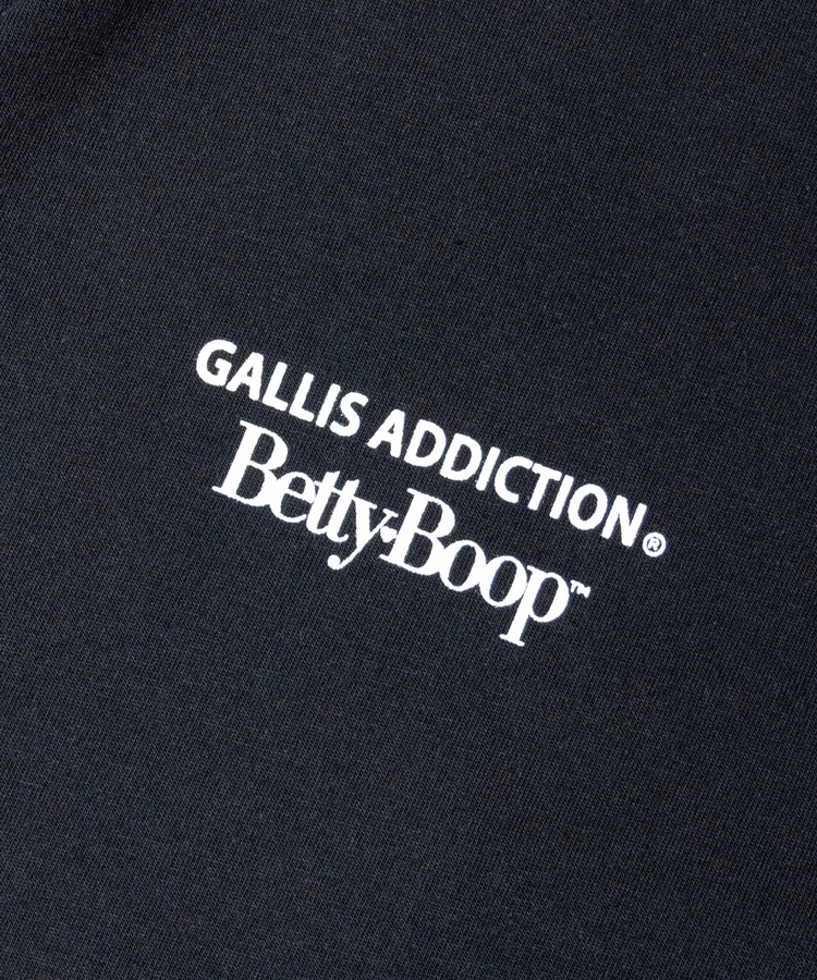 JACKROSE(ジャックローズ) |【BETTY BOOP×GALLIS ADDICTION】BACKイラスト S/STEE(MENS)