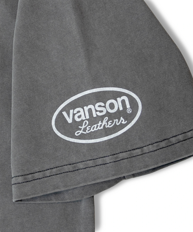 JACKROSE(ジャックローズ) |vanson/バンソン SKELTON BONES-Pigment Dyed SS Tee(MENS)