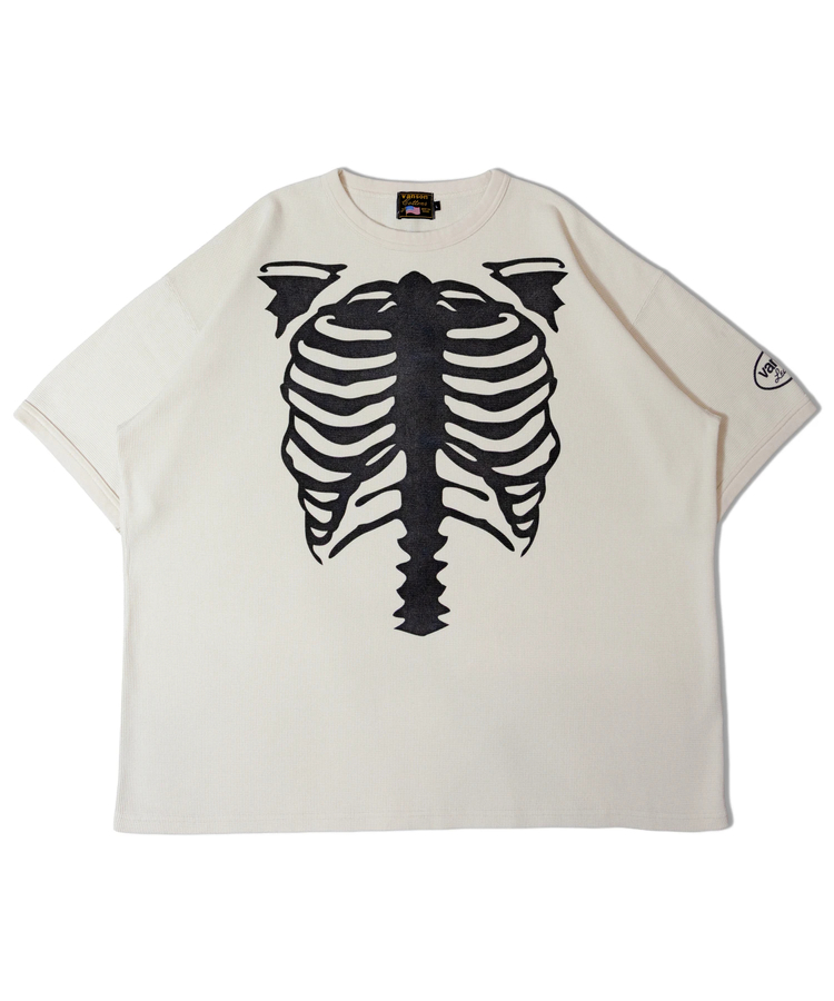 JACKROSE(ジャックローズ) |vanson/バンソン SKELTON BONES-Thermal SS Tee(MENS)
