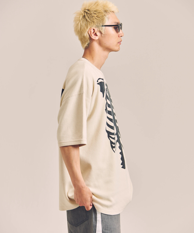 JACKROSE(ジャックローズ) |vanson/バンソン SKELTON BONES-Thermal SS Tee(MENS)
