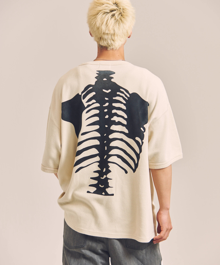 JACKROSE(ジャックローズ) |vanson/バンソン SKELTON BONES-Thermal SS Tee(MENS)