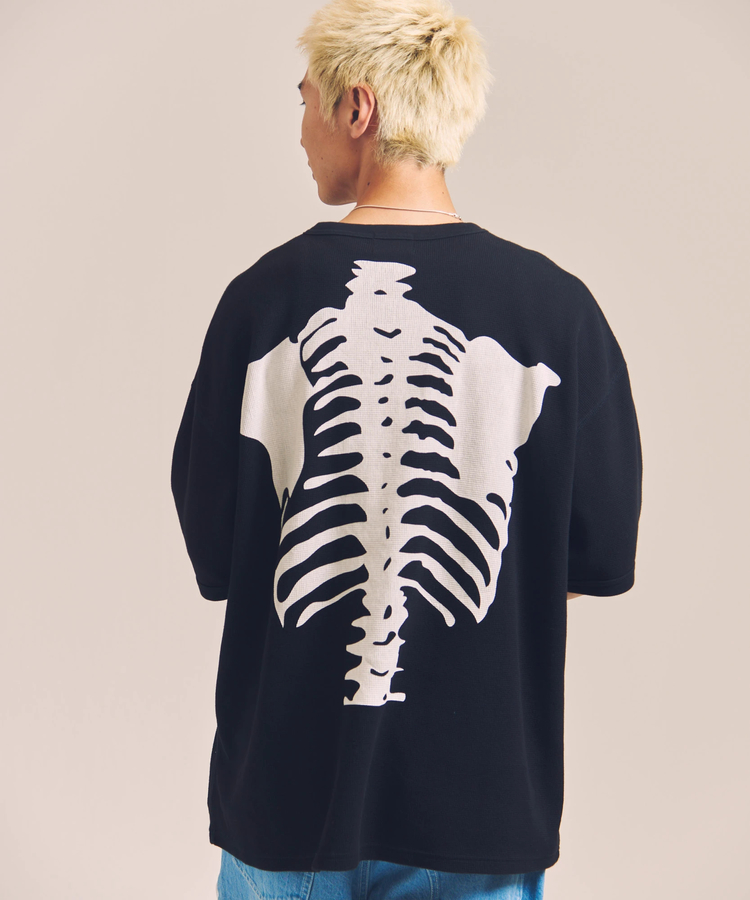 JACKROSE(ジャックローズ) |vanson/バンソン SKELTON BONES-Thermal SS Tee(MENS)