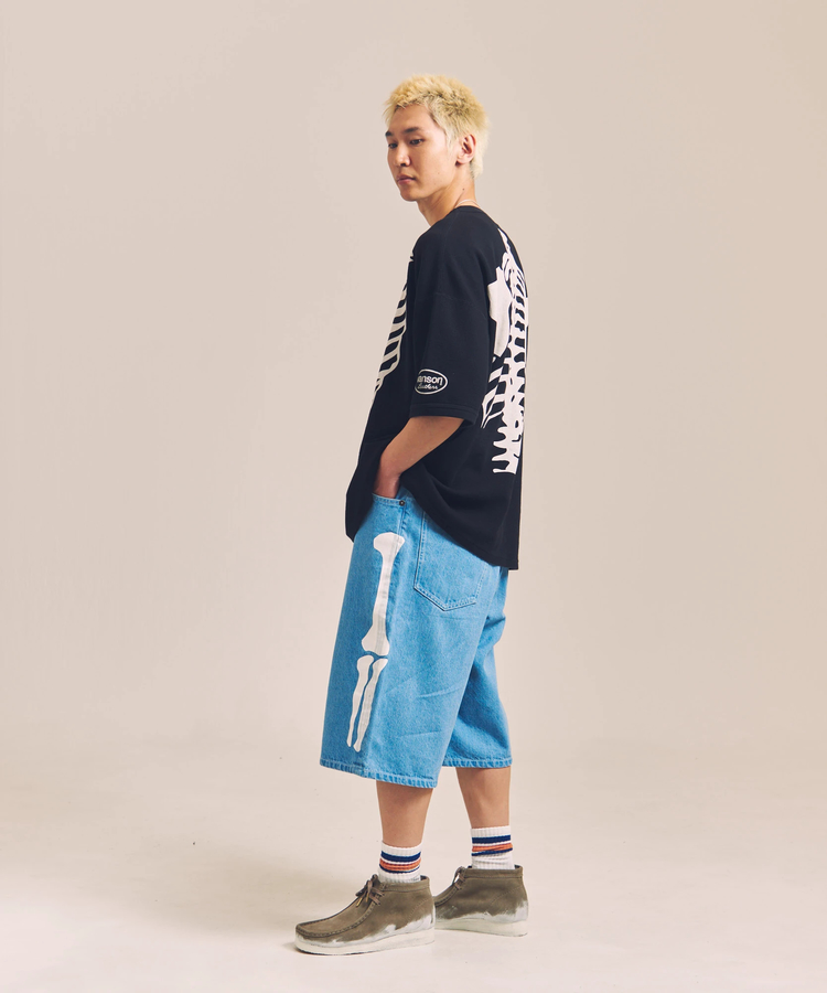 JACKROSE(ジャックローズ) |vanson/バンソン SKELTON BONES-Thermal SS Tee(MENS)