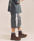JACKROSE(ジャックローズ) |vanson/バンソン SKELTON BONES-Denim Shorts(MENS)