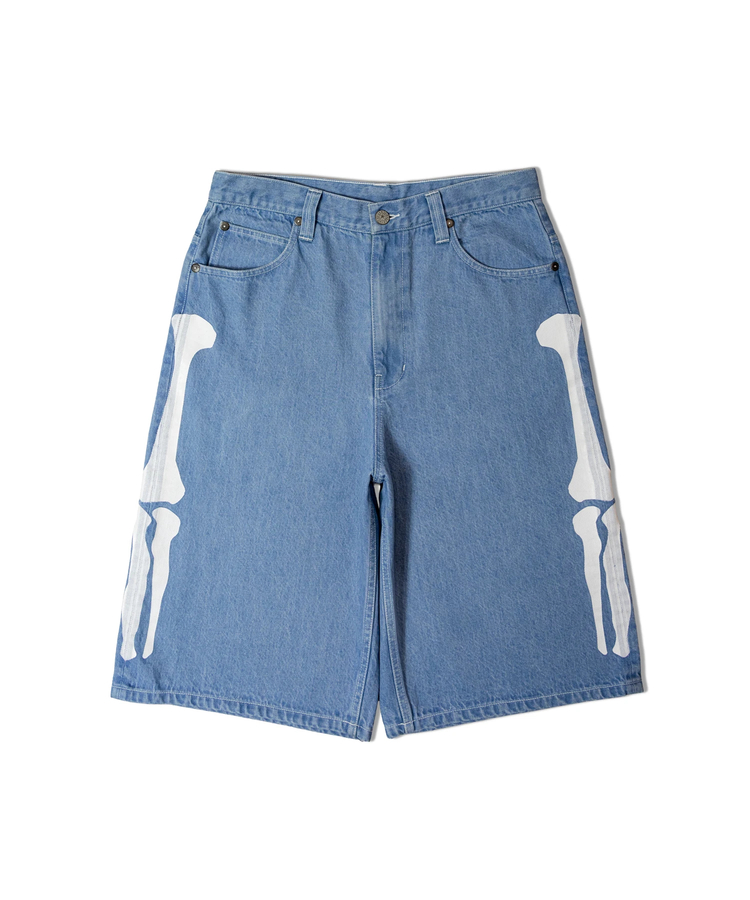 JACKROSE(ジャックローズ) |vanson/バンソン SKELTON BONES-Denim Shorts(MENS)