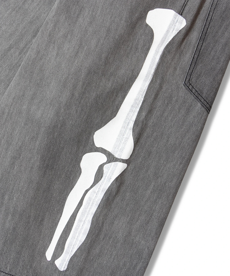 JACKROSE(ジャックローズ) |vanson/バンソン SKELTON BONES-Denim Shorts(MENS)