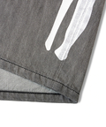 JACKROSE(ジャックローズ) |vanson/バンソン SKELTON BONES-Denim Shorts(MENS)