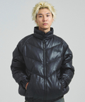 JACKROSE(ジャックローズ) |FIRST DOWN/ファーストダウン RITZ PU Leather V-Down JKT SMU(MENS)