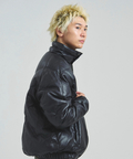 JACKROSE(ジャックローズ) |FIRST DOWN/ファーストダウン RITZ PU Leather V-Down JKT SMU(MENS)