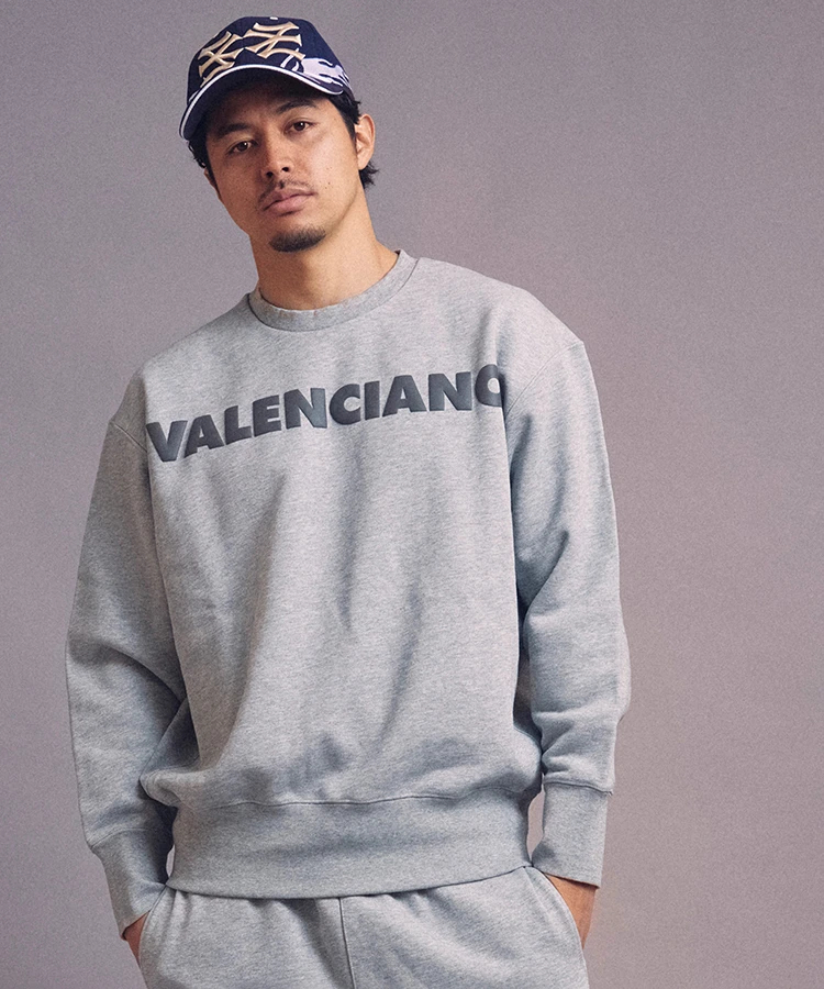 JACKROSE(ジャックローズ) |VALENCIANO / バレンシアーノ CREWNECK SWEAT（MENS）＊セットアップ対応