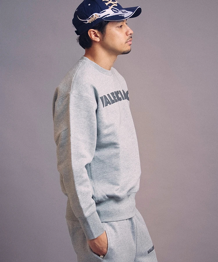 JACKROSE(ジャックローズ) |VALENCIANO / バレンシアーノ CREWNECK SWEAT（MENS）＊セットアップ対応