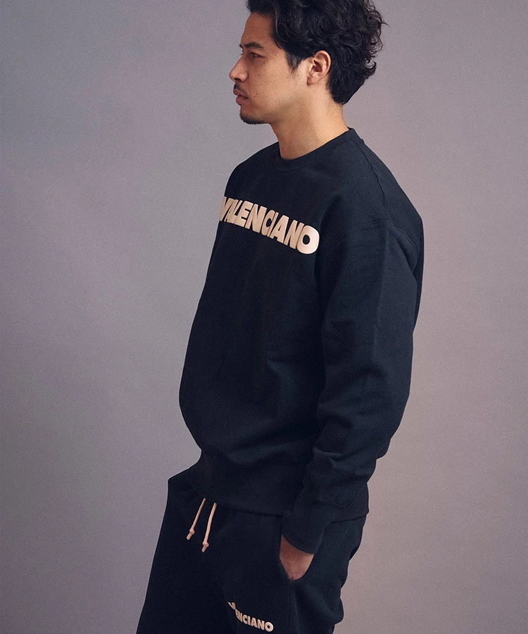 JACKROSE(ジャックローズ) |VALENCIANO / バレンシアーノ CREWNECK SWEAT（MENS）＊セットアップ対応
