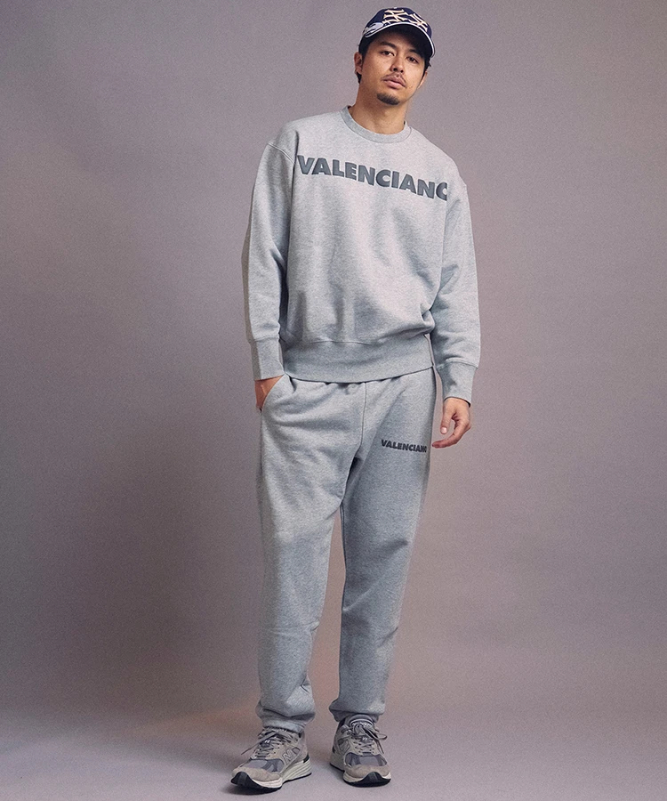 JACKROSE(ジャックローズ) |VALENCIANO / バレンシアーノ CREWNECK SWEAT（MENS）＊セットアップ対応