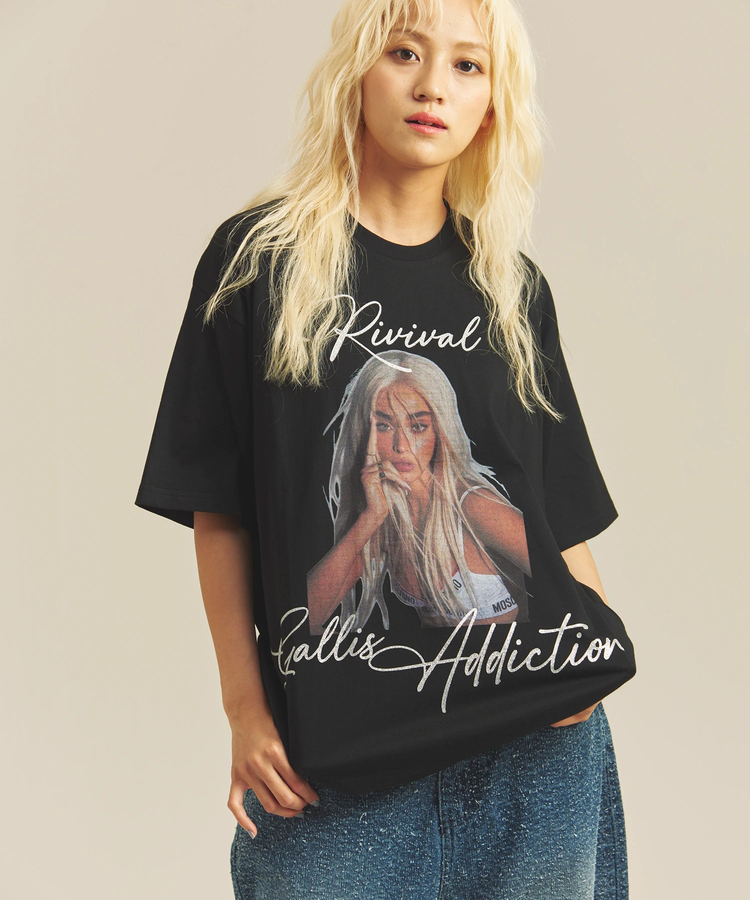 JACKROSE(ジャックローズ) |GA GLITTER GIRL-PHOTO SS TEE(MENS)