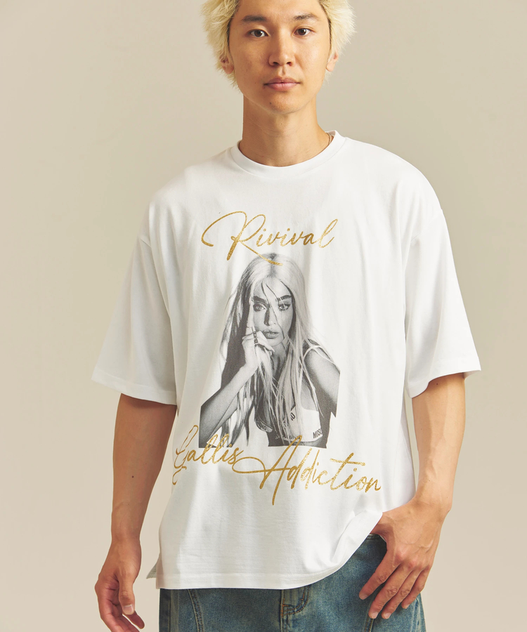 JACKROSE(ジャックローズ) |GA GLITTER GIRL-PHOTO SS TEE(MENS)