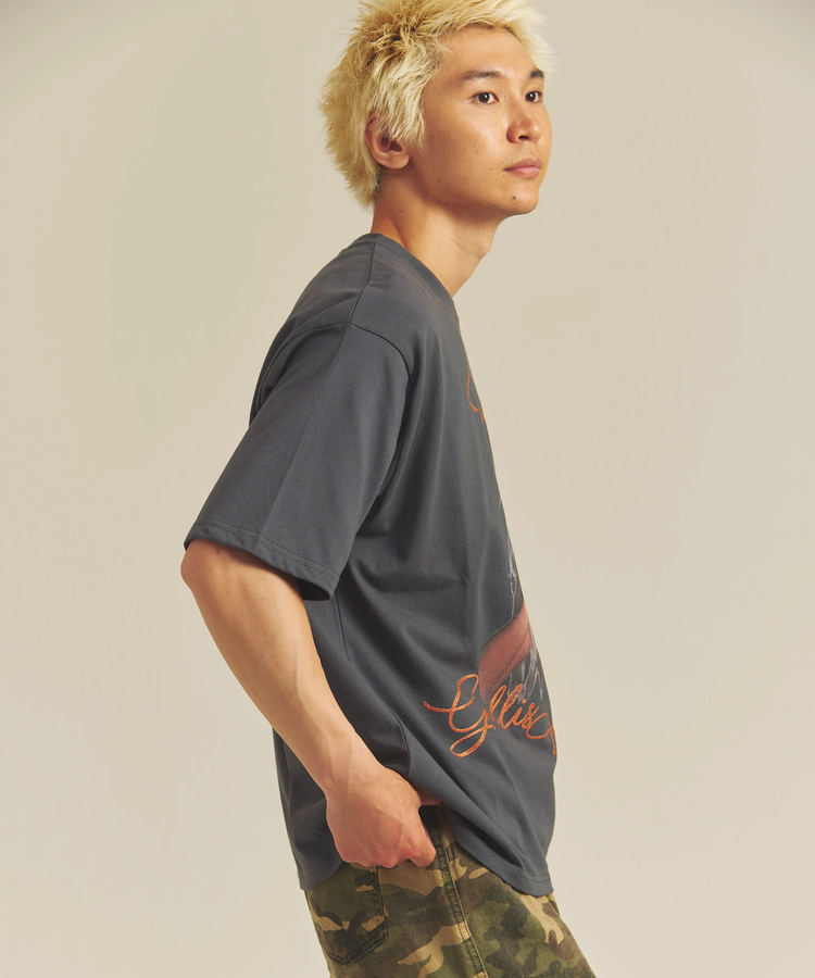 JACKROSE(ジャックローズ) |GA GLITTER GIRL-PHOTO SS TEE(MENS)
