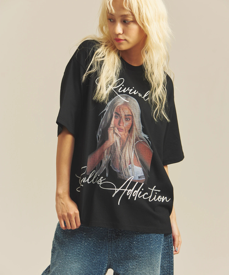 JACKROSE(ジャックローズ) |GA GLITTER GIRL-PHOTO SS TEE(MENS)
