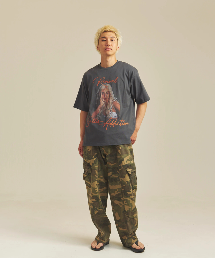 JACKROSE(ジャックローズ) |GA GLITTER GIRL-PHOTO SS TEE(MENS)