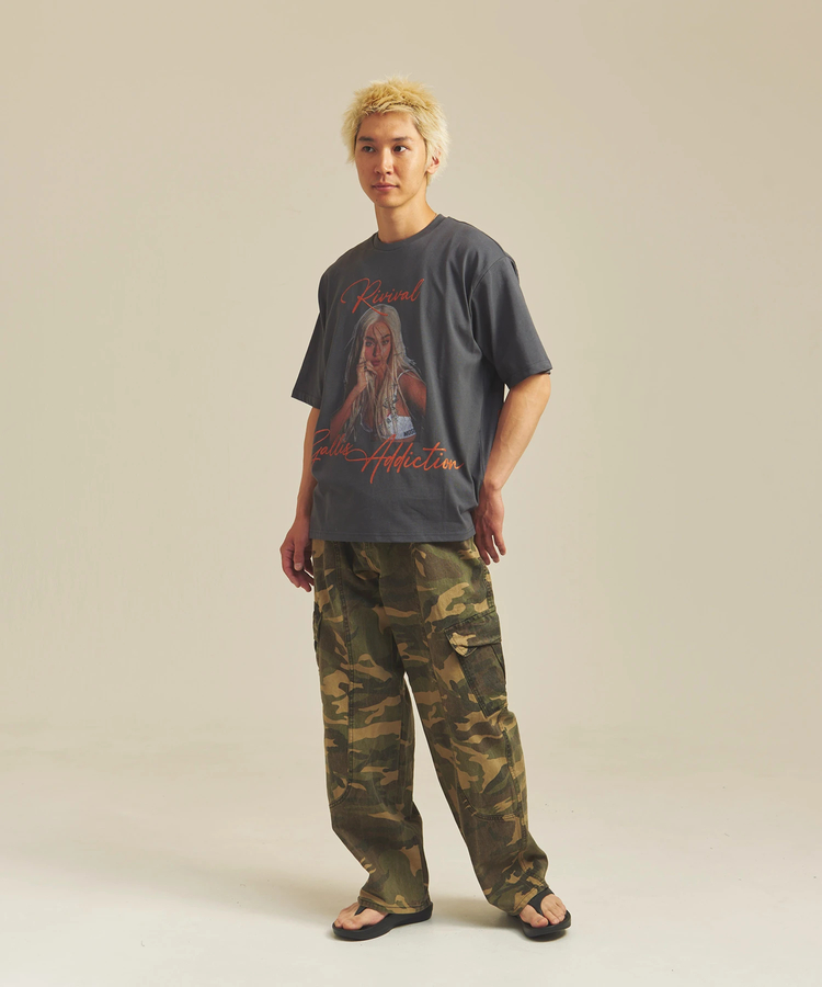 JACKROSE(ジャックローズ) |GA GLITTER GIRL-PHOTO SS TEE(MENS)
